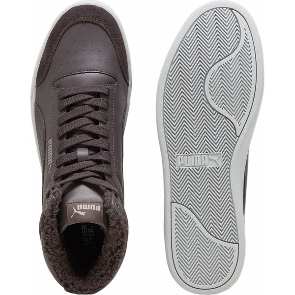 Buty Shuffle Mid Fur Puma - brązowy