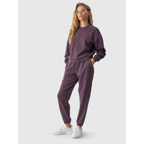 Bluza damska TSWSF1342 4F - ciemny fiolet