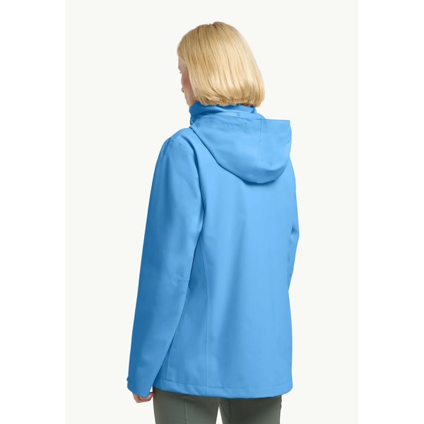 Kurtka damska Trailtime 2L Jack Wolfskin - mid blue