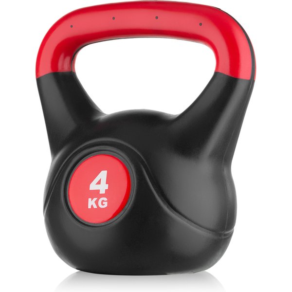 Hantla Kettlebell Red 4kg Gymtek