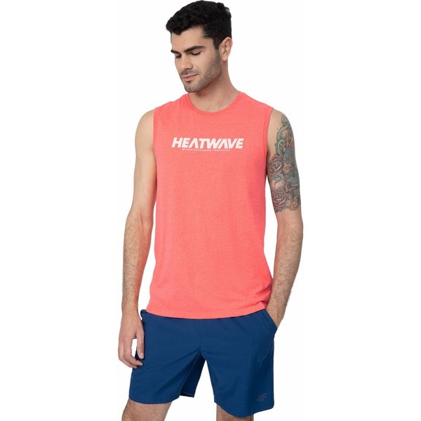 Bezrękawnik męski 4FSS23TTSHM357 4F - różowa