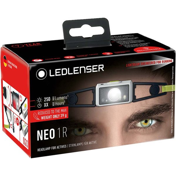Latarka czołowa NEO1R Ledlenser - zielony