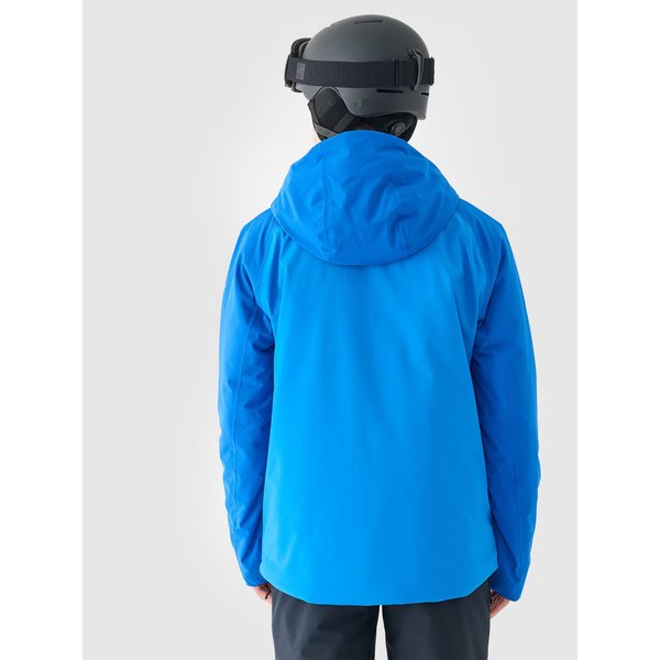 Kurtka narciarska męska TTJAM577 4F - niebieski