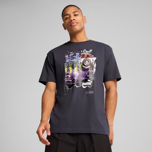 Koszulka męska Manchester City FC ftblNRGY + Tee Puma - Galactic Gray