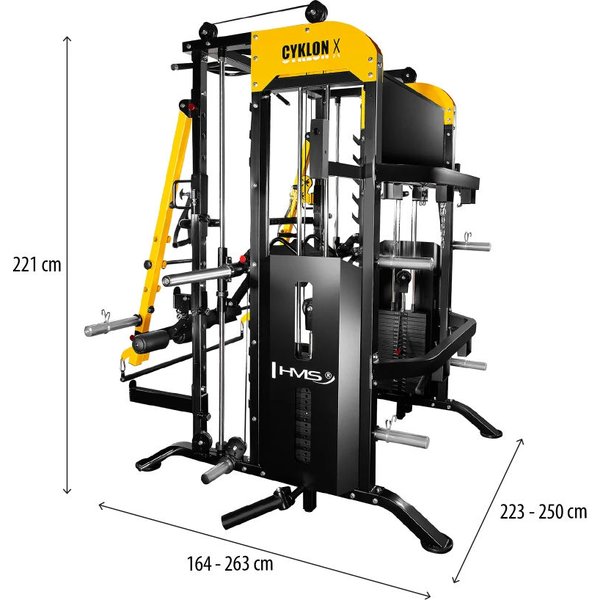 Suwnica Smitha multifunkcyjna z wyposażeniem Cyklon X HMS