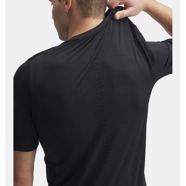 Koszulka męska Vanish Seamless Novelty Under Armour - Black / White