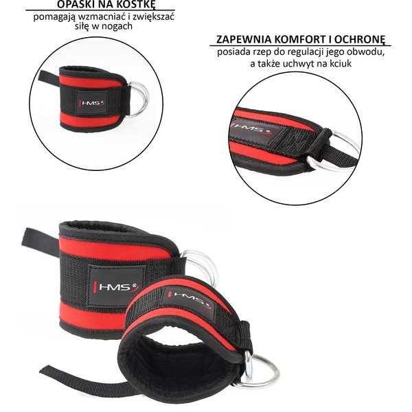 Opaska treningowa na kostkę OPX01 2 szt. HMS