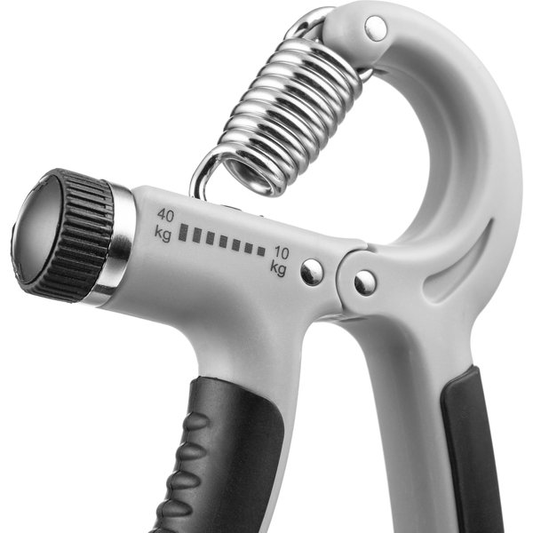 Ściskacz do rąk regulowany 10-40kg Gymtek - szary