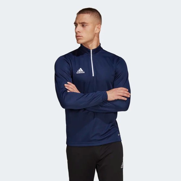 Bluza Męska Entrada 22 Training Top Adidas - Granatowy - Sport-Shop.pl