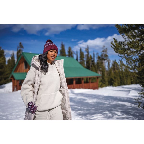 Czapka Sweater Weather Pom Beanie Columbia - Chalk Madras