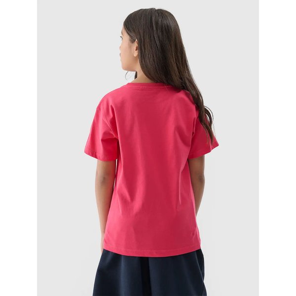 Koszulka dziewczęca TTSHF2326 4F - fuksja