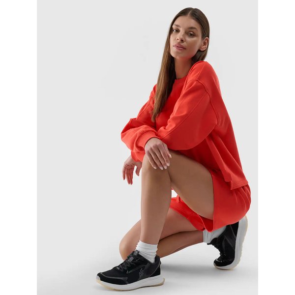 Spodenki damskie TSHOF529 4F - czerwony