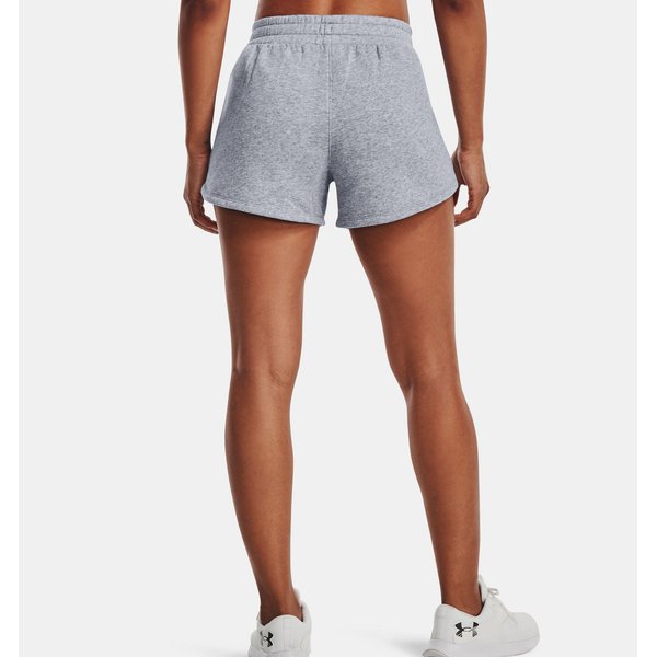 Spodenki damskie Rival Fleece Under Armour - szary
