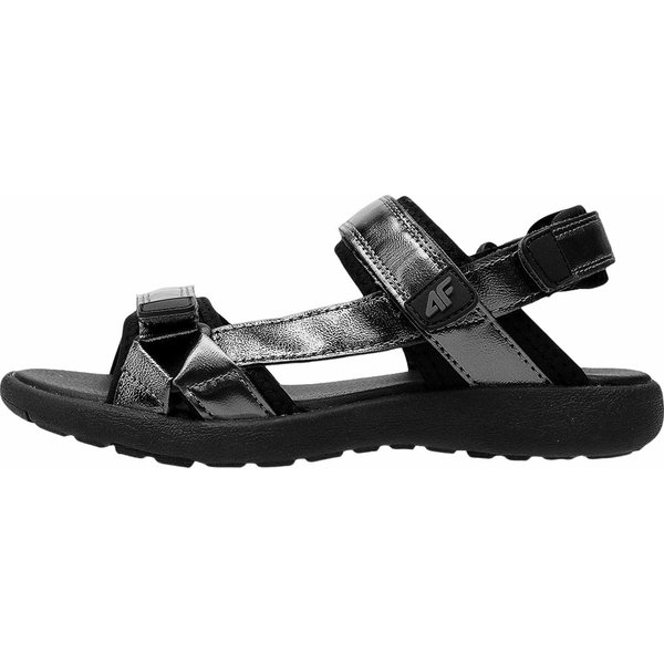 Sandały 4FJRSS24FSANF063 Jr 4F - głęboka czerń