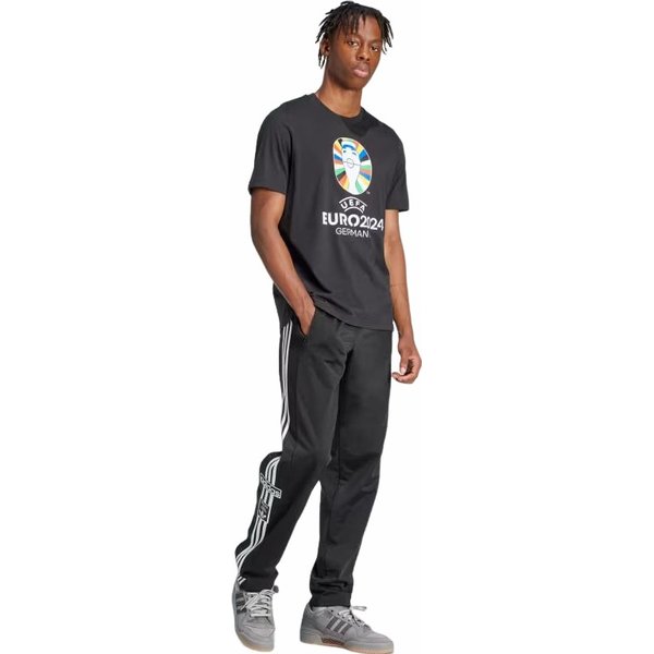 Koszulka męska Euro24 Adidas - Black