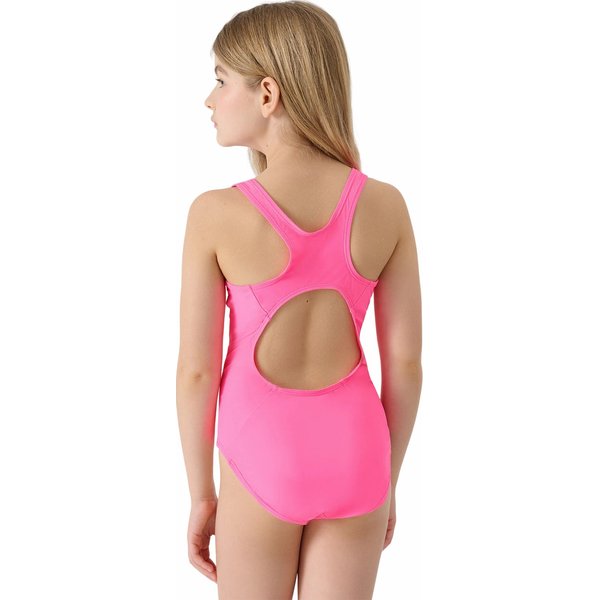 Strój kąpielowy dziewczęcy 4FJWSS24USWSF049 4F - fuksja neon