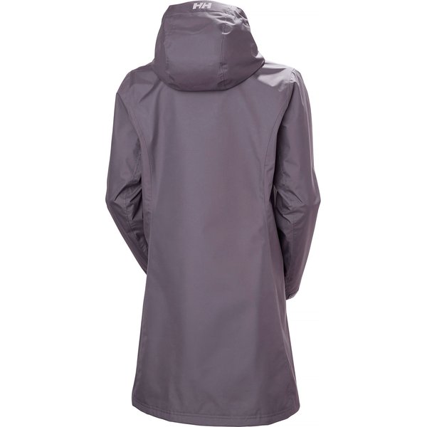 Płaszcz damski Long Belfast Jacket Helly Hansen - smoked purple