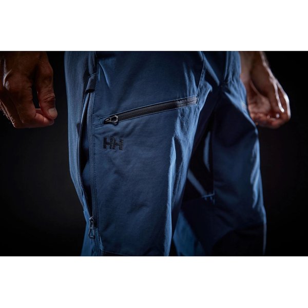 Spodnie trekkingowe męskie Verglas Tur Helly Hansen - granatowy