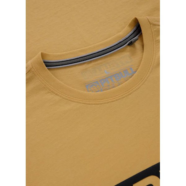 Koszulka męska Hilltop Pitbull West Coast - Pale Yellow