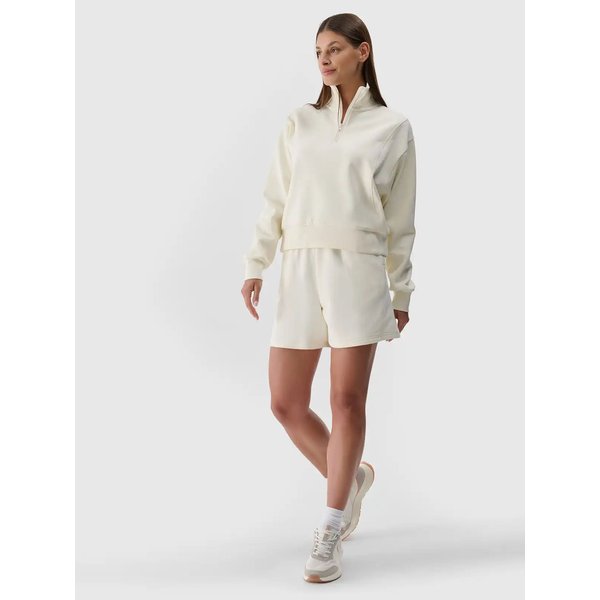 Spodenki damskie TSHOF529 4F - złamana biel