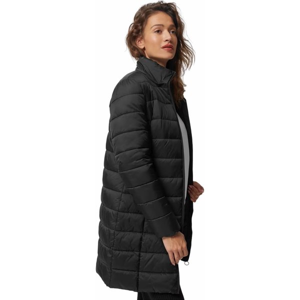 Płaszcz puchowy damski OTHAW23TDJAF287 Outhorn - głęboka czerń