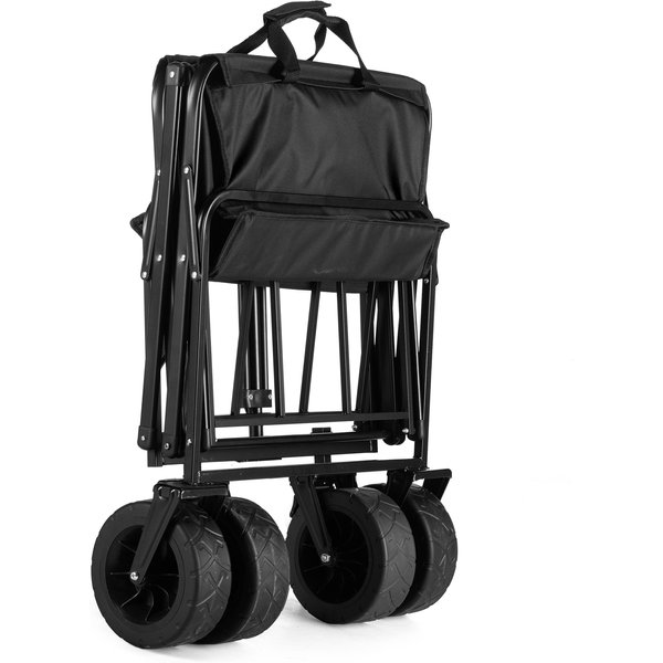 Wózek turystyczny, składany EasyGo 100L Outtec - EasyGo czarny