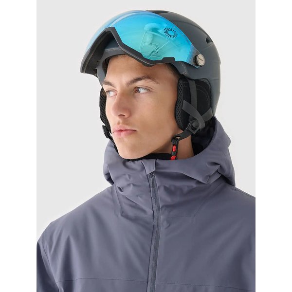 Kurtka narciarska męska TTJAM579 4F - denim