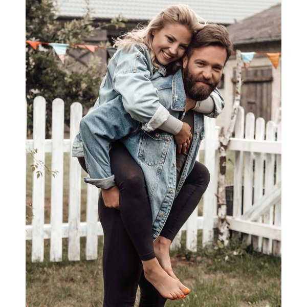 Legginsy męskie Comfort Wool Brubeck - grafitowe