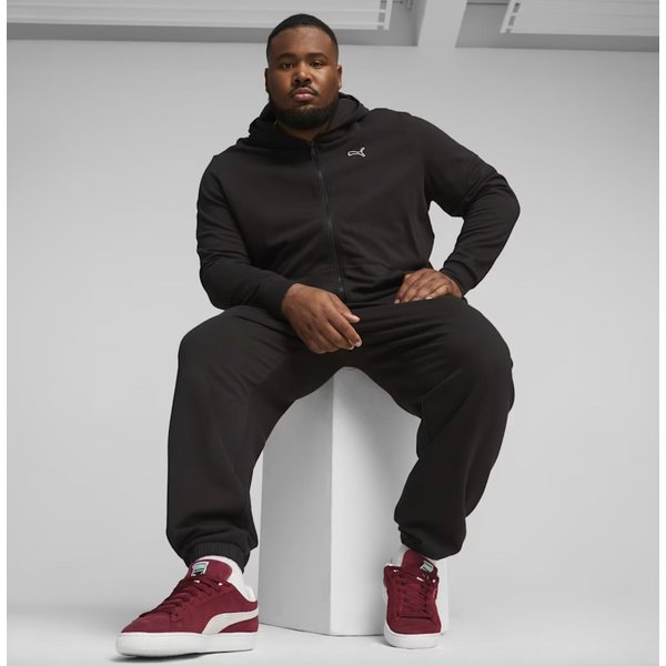 Bluza męska Better Essentials Full-Zip Puma - czarna
