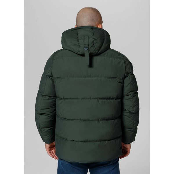 Kurtka męska Duncan Quilted Hooded Jacket Pitbull West Coast - Dark Olive
