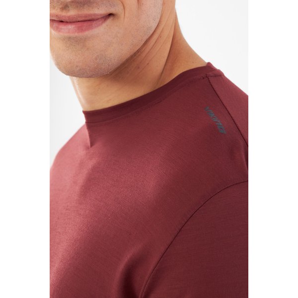 Koszulka męska Salen Man Viking - bordowy