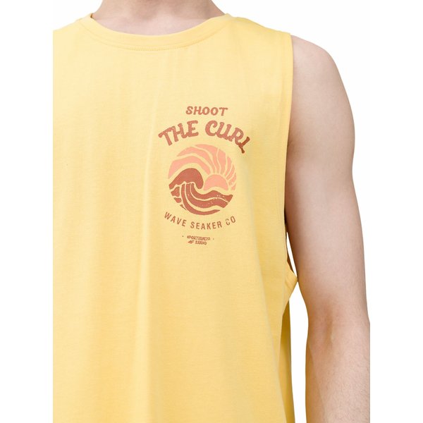 Bezrękawnik męski 4FWSS24TTSHM1319 4F - żółty