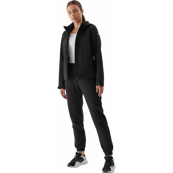 Softshell damski 4FAW23TSOFF152 4F - głęboka czerń