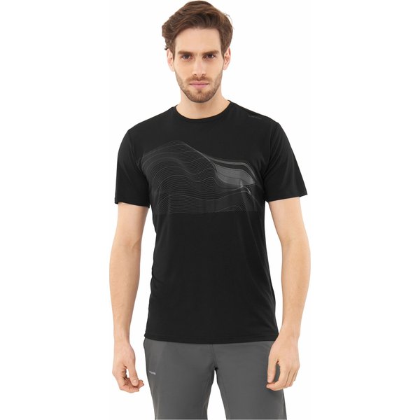 Koszulka męska Morain Viking - czarny