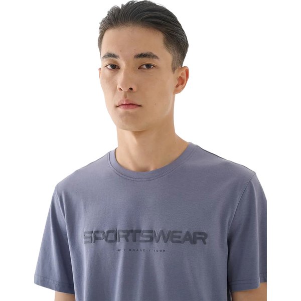 Koszulka męska TTSHM2962 4F - denim