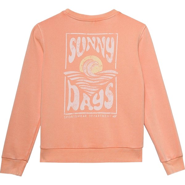 Bluza chłopięca 4FJWSS24TSWSM0936 4F - pudrowy koral