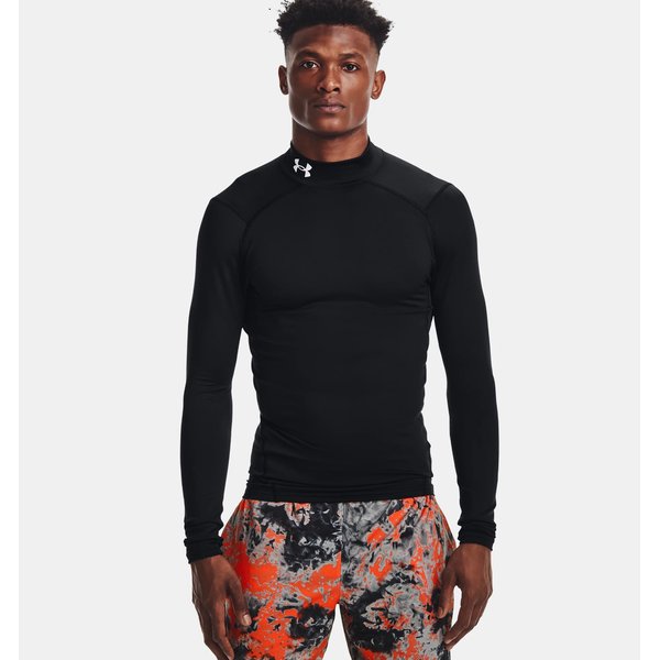 Longsleeve męski ColdGear Compression Mock Under Armour - czarny