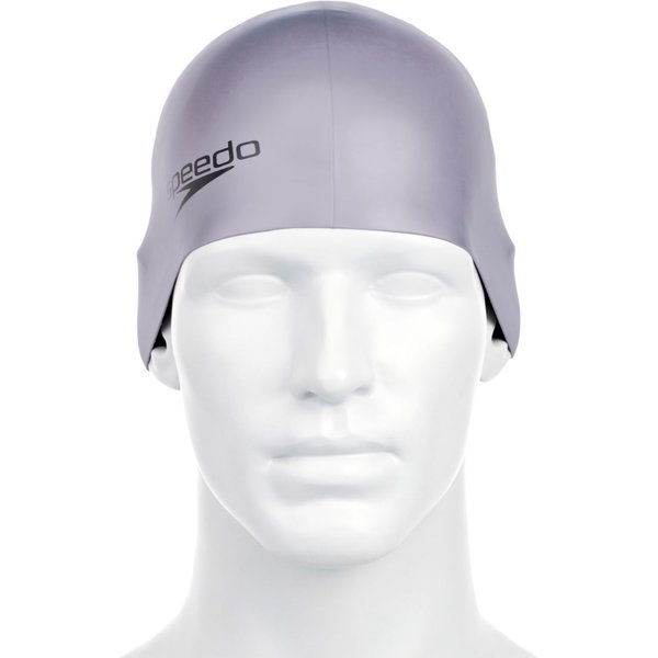 Czepek pływacki silikonowy Plain Moulded Silicone Speedo - szary