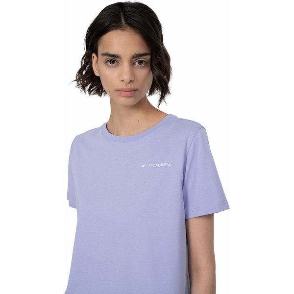 Koszulka damska 4FSS23TTSHF337 4F - fioletowa