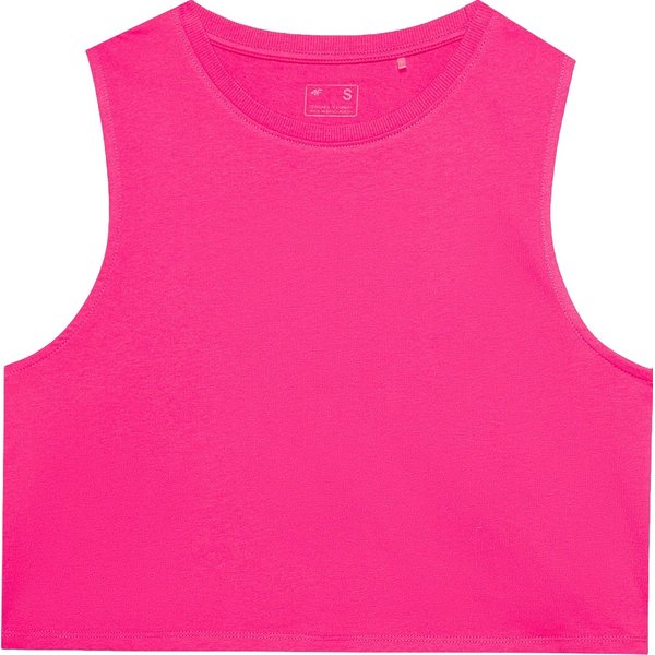 Bezrękawnik, crop top damski 4FWSS24TSLEF071 4F