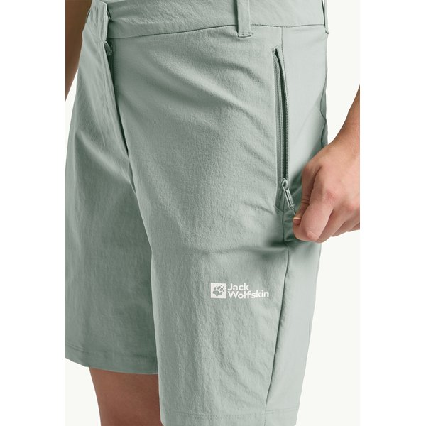 Spodenki trekkingowe damskie Hikeout Jack Wolfskin - slate green