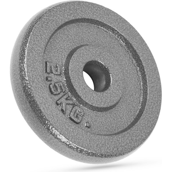Zestaw obciążeń żeliwnych 4x2,5kg 29mm Gymtek