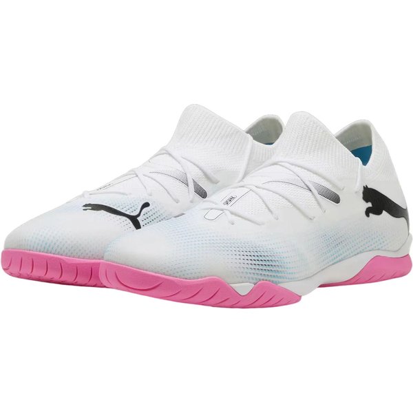 Buty piłkarskie, halowe Future 7 Match It Puma - White/Black