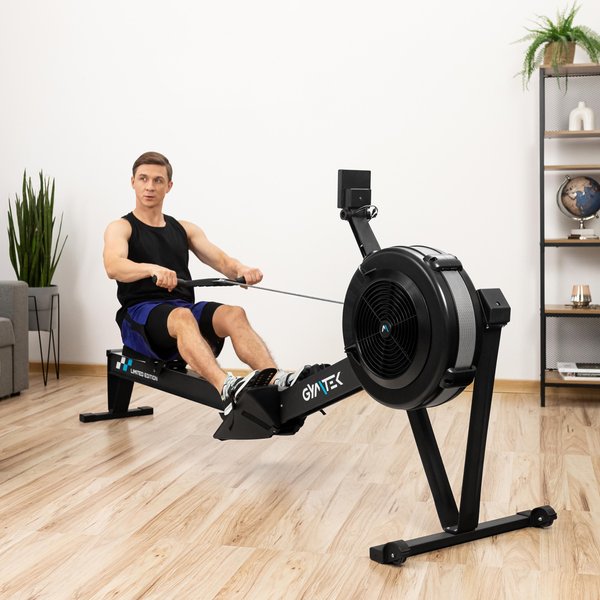 Wioślarz powietrzny XR4000 + pas do pomiaru tętna Gymtek
