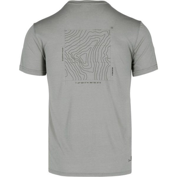 Koszulka męska Rune LTD Bamboo Man Viking - szary