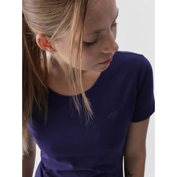 Koszulka damska 4FWMM00TTSHF1845 4F - granat