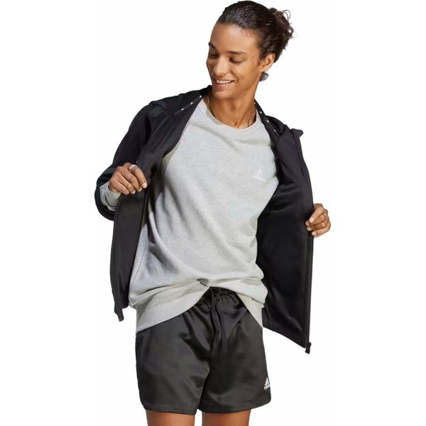 Bluza męska Essentials French Terry 3-Stripes Adidas - szare