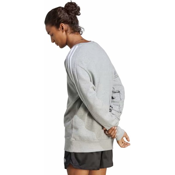 Bluza męska Essentials French Terry 3-Stripes Adidas - szare