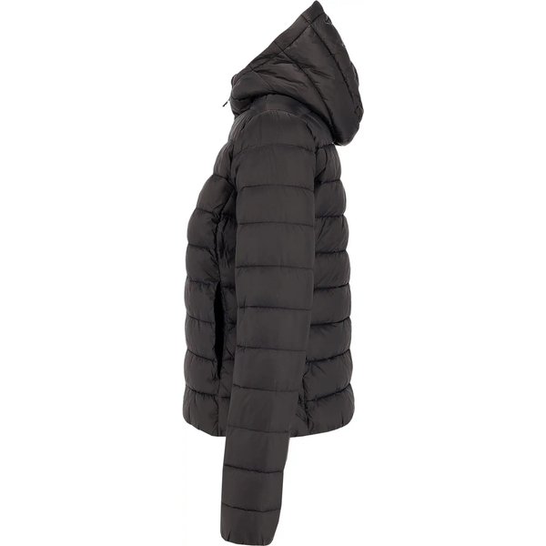 Kurtka puchowa damska TDJAF468 4F - głęboka czerń