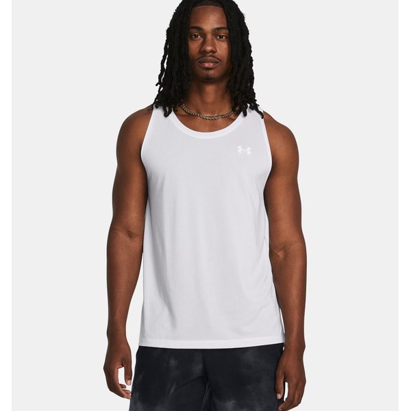Bezrękawnik męski Launch Singlet Under Armour - White/Reflective